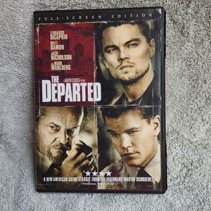 The Departed dvd movie Leonardo Dicaprio Full Screen